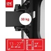 Universalus sieninis televizoriaus laikiklis ONE FOR ALL TV BRACKET, SMART TURN 180, VESA 100 GLOBAL / WM2151