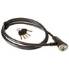 OnGuard dviračio užraktas ONGUARD Akita 8037 kabelis - 20 mm 100 cm - 5 x raktai su kodu
