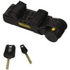 OnGuard dviračio spyna Heavy Duty Link Plate Lock K9 sulankstomas 8114 100cm 5 raktai su kodu (ONG-8114)