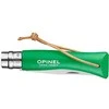 Opinel France Peilis Opinel Colorama 07 Inox Grab, žalias, su dirželiu