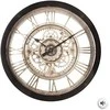 Style Sieninio laikrodžio mechanizmas, industrinio stiliaus, „Atmosphera Interior“ dizaineris, Ø61,5 cm