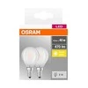Osram Ledvance LED BASE CL P GL FR 40 neryškus 4W/827 E14
