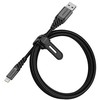 OTTERBOX PREMIUM CABLE USB A - LIGHTNING 1M Juodas