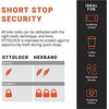OTTOLOCK 76cm spyna ORIGINAL juoda