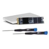 OWC Aura Pro X2 SSD 1TB Mac Pro 2013 radiatorius