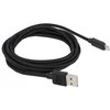 USB kabelis OWC USB-A - Žaibas 3 m Juodas (NWTCBLUSBL3MB)