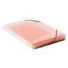 Pagna A4 plastikinis aplankas su elastine juostele, 3 lapų, skaidrus DURABLE 21613-19