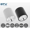 GTV Lubinis šviestuvas DRAGO, maks. 60W, E27, AC220-240V, 50-60Hz, IP20, 172*180mm, baltas