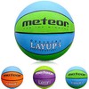 Krepšinio Kamuolys METEOR LAYUP #3 Mėlyna-Žalia