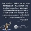 Panasonic Eneloop PRO Įkraunami elementai AA 2500 mAh BK-3HCDE/4BE