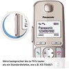 Panasonic KX-TGE262GN šampanas