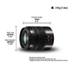 Objektyvas Panasonic LUMIX G Vario 45-150mm f/4-5.6 Asph. Mega O.I.S. (H-FS45150-K) Juodas