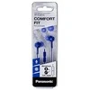 Į ausis įkišamos ausinės su mikrofonu Panasonic RP-TCM115E-A, Mėlynos