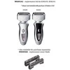 Panasonic WES 9161 tinklelis su suderinamais skustuvais