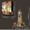 Pantasy Steampunk Clock Tower Big Ben statybiniai blokai 2424 vnt