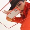 Panzer Glass PanzerGlass Clear Apple iPhone 12 Pro Max - dėklas telefonui skaidrus ir raudonos spalvos