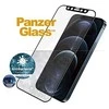 Panzer Glass PanzerGlass Apple, iPhone 12 Pro Max, Grūdintas stiklas, Juodas, Tinka dėklui