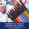 Flomasteriai Papermate Flair | galiukas medium (0,7 mm) | metallic | 12 vnt. - 2137362