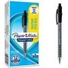 Papermate Paper Mate Flexgrip Ultra - Clip - Clip-on retractable ballpoint pen - Juodas - 12 pc(s) - Medium