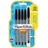 Papermate Paper Mate InkJoy 100ST 0.7MM juodos spalvos rašikliai 5 vnt. - 1956729