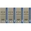 Rašalo kapsulės Parker Standard Tamsiai mėlyna 5 vnt - 1950385