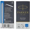 Rašalo kapsulės Parker Quink Mėlyna 10 vnt - 1950207