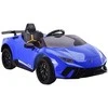 Lean Cars Vienvietis elektromobilis vaikams Lamborghini Huracan, mėlynas