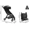 Baby Jogger BBJ Vežimėlis CITY TOUR 2 SHADOW Pilkas 2145179