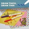 Crayola, Inc. Crayola Plaunami flomasteriai, 24 spalvos (268854)