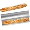 Patisse baguetės formos 38 x 16 cm sidabro plieno 2 gabalas