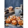 Patisse mini turbano formos 26,5 x 35 cm sidabro plieno 12 skyrių