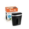 Peach PS600-10 dokumentų naikiklis Smulkinimas itin mažais gabalėliais 63 dB Juoda, Sidabras