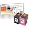 Peach PI300-671 - Suderinamas - Pigmentinis rašalas - Juodas,Cyan,Magenta,Geltona - HP - HP DeskJet Ink Advantage 5645 HP Envy 5540 e-All-in-One HP Envy 5540 Series HP Envy 5542(... 2 vnt. s)