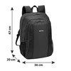 PEDEA Rucksack "First One" Gaming Rucksack bis 17,3 col. ,juodas/grau