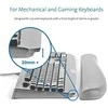 Leitz KENSINGTON ErgoSoft Riešo atrama for Gaming &amp; Mechaninė klaviatūra Pilkas