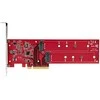 StarTech StarTech DUAL-M2-PCIE-CARD-B vidinis M.2 adapteris