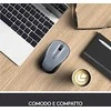 LOGITECH M325s Pelė dešinės ir kairės pusės optinis 5 mygtukai belaidis 2.4 GHz USB belaidis imtuvas pilkas