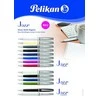 Herlitz Pelikan Jazz Classic Metall tušinukas, tamsiai mėlynas