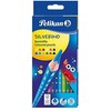 Pelikan Pieštukai spalvoti trikampiai 12sp SILVERINO