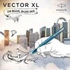 Plunksnakotis PARKER VECTOR XL TEAL Medium. Su dovanų dėžute
