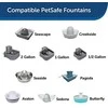 Petsafe Drinkwell Ceramic Pet Fountains Replacement Charcoal Filters anglies filtrai fontanėliams-girdykloms 4vnt