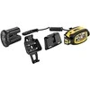 Petzl E80CHR Duo S priekinis žibintas juodas/geltonas