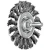 Metalinis šepetys su koteliu 70x6mm PFERD RBG ST 0,3