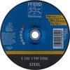 Plieno šlifavimo diskas PFERD PSF Ø230x7x22mm A30