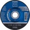 Metalo šlifavimo diskas Ø125x4x22mm E125-4 A24 R SG šlifavimo diskas PFERD