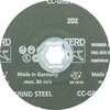 Šlifavimo diskas PFERD CC-GRIND 125 STEEL