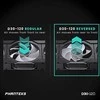PHANTEKS D30 PWM Reverse Airflow D-RGB, 3-pack - 120mm, juoda