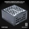 Phanteks Revolt 1600W Titanium, ATX 3.0, PCIe 5.0, fully modular - 1600 Watt, juodos spalvos