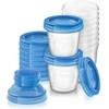 Philips Avent Mėlyno pieno talpyklA 10x180ml (SCF618 / 10)