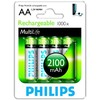 Bateria kroviklis R6 2100MAH op 4 vnt. PHILIPS 140625 827